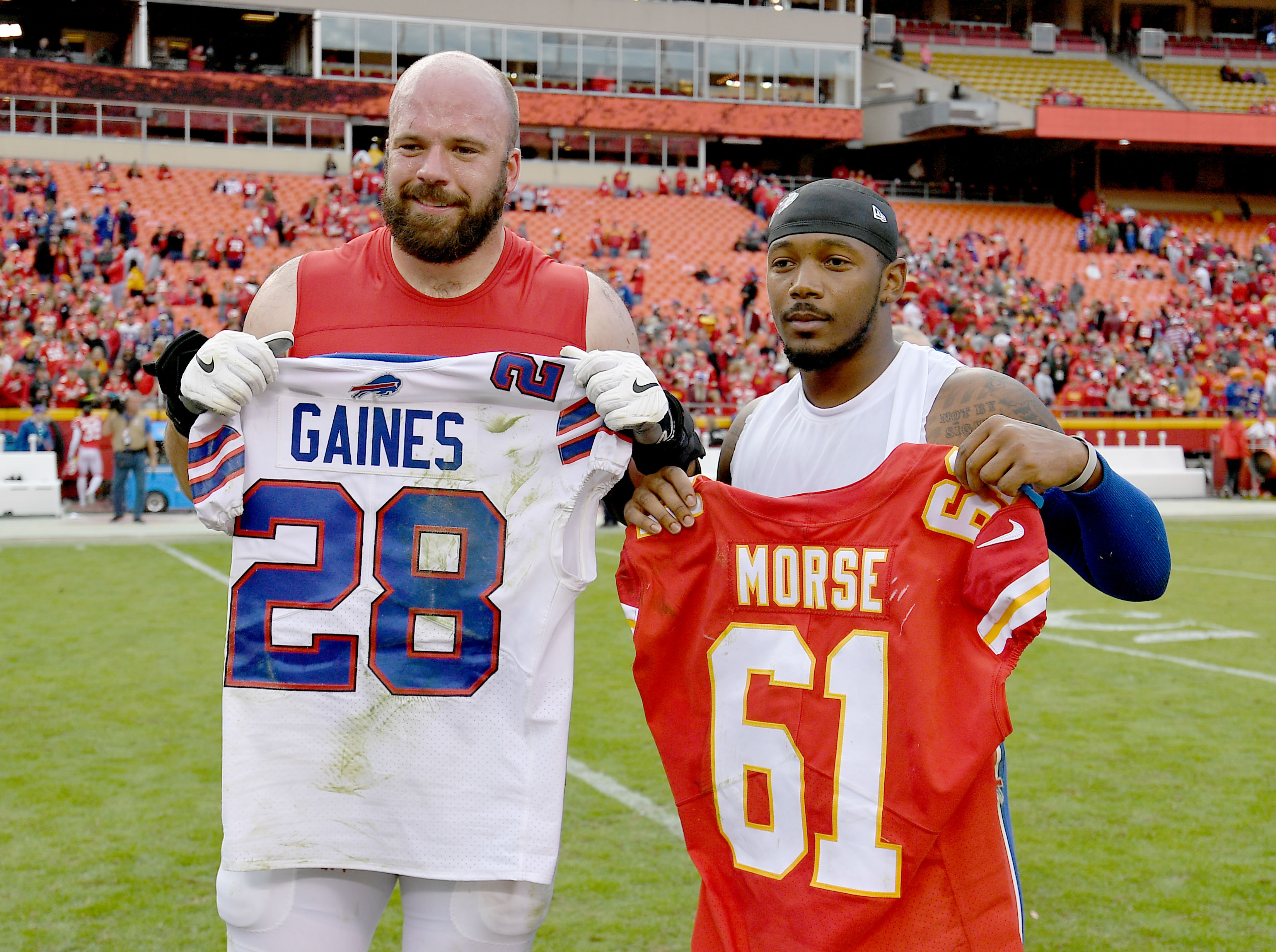 Mitch Morse returns to Arrowhead Stadium for the first time since signing  with the Bills