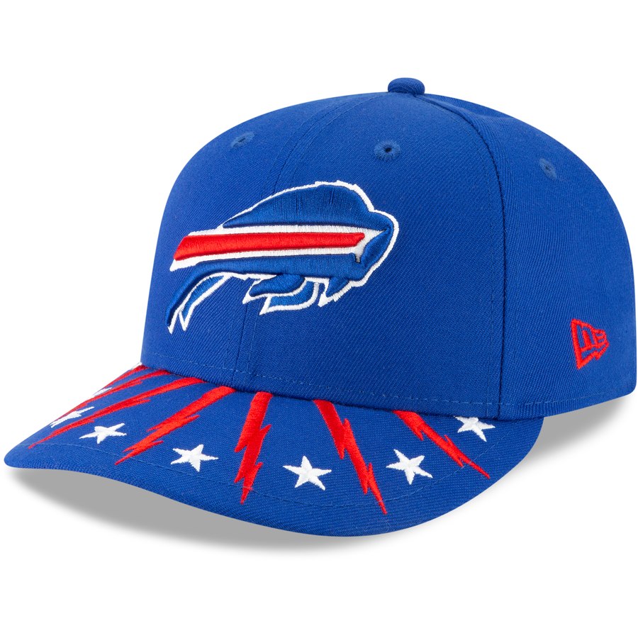 Solskoldning kardinal vækst Buffalo Bills 2019 NFL Draft hat released