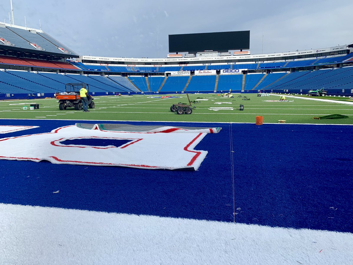 In The Grass Lots Outside New Era Field, Buffalo Is Burning - Belt