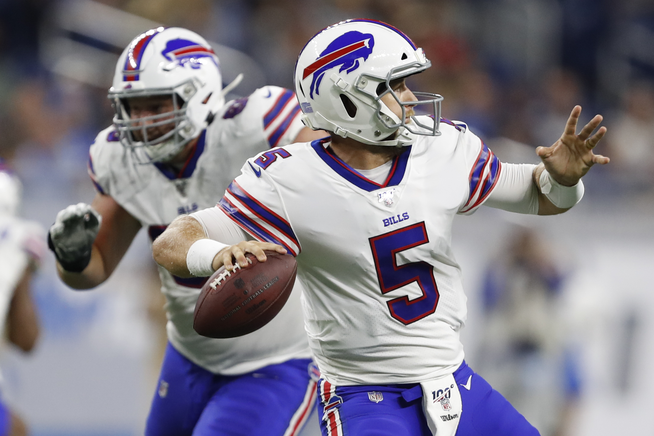 Bills' Josh Allen plays hero late in Thanksgiving thriller vs. Lions  (Report card) 