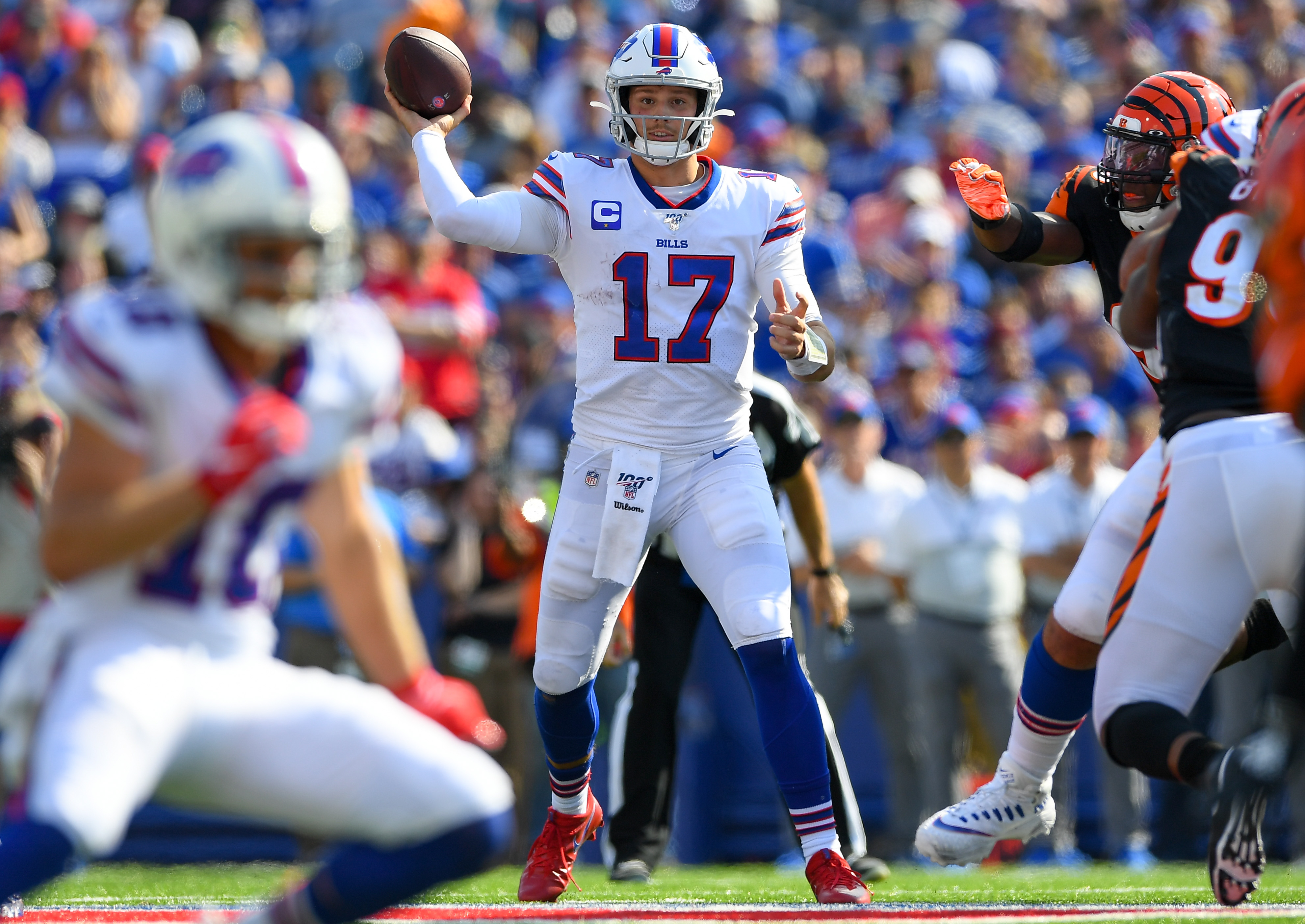 Buffalo Bills report card: Josh Allen pulls off a victory with his arm