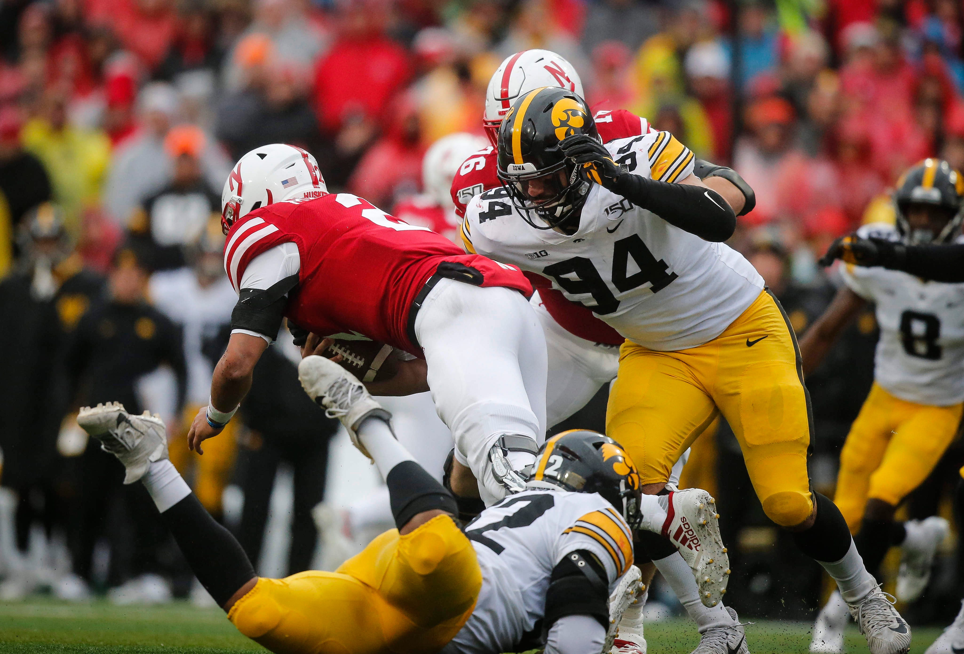 2020 NFL Draft: Defensive end, A.J. Epenesa, Iowa, pick No. 54