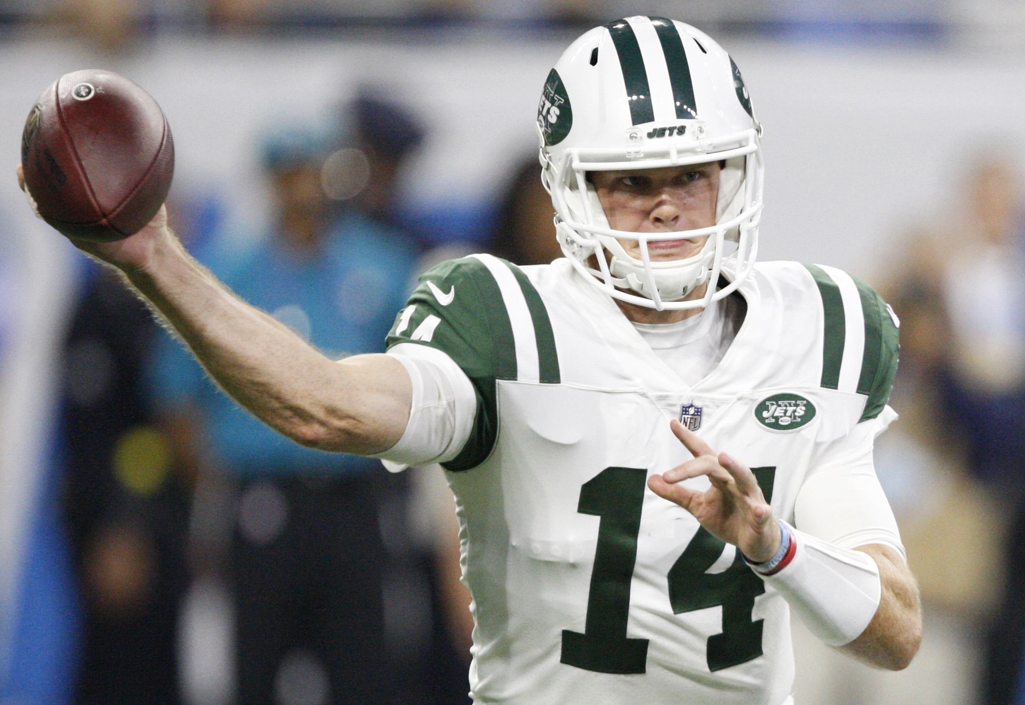 Best Sam Darnold Photos From Week 1 Game Vs. Lions | Jets Wire