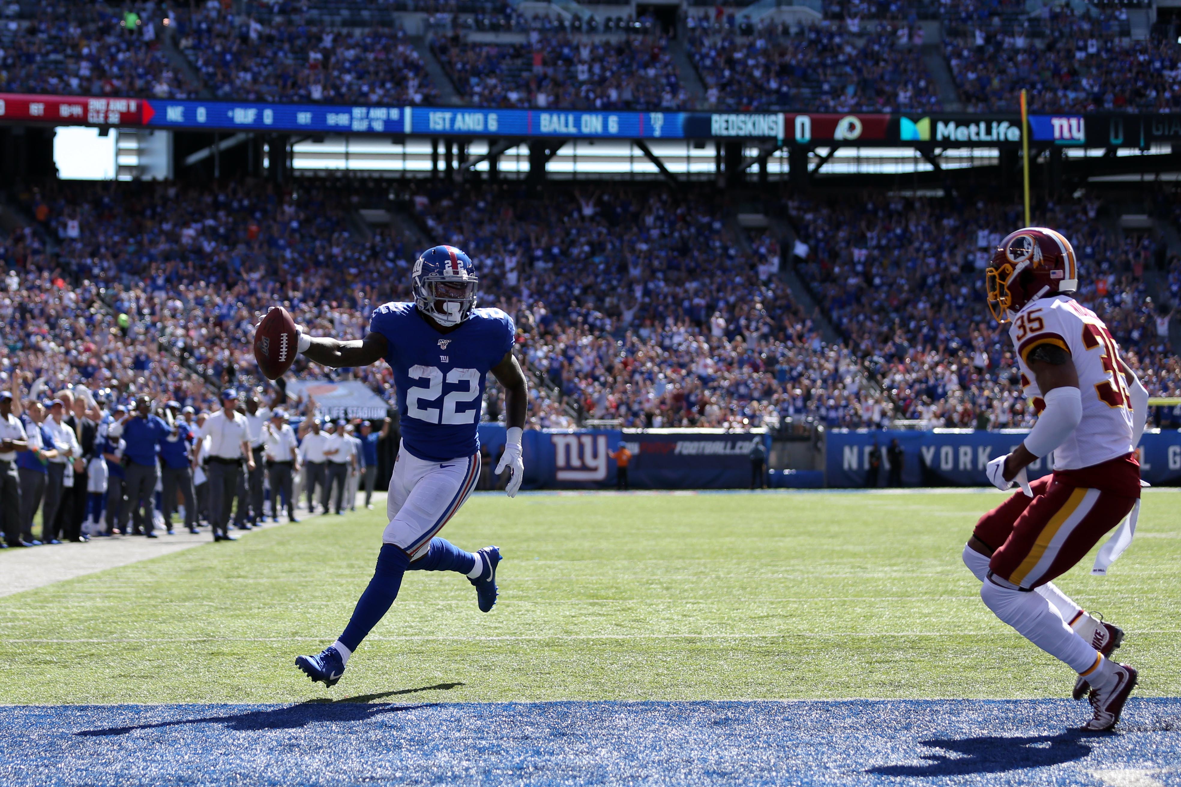 NY Giants defeat Redskins, 24-3, for Daniel Jones' first start at home