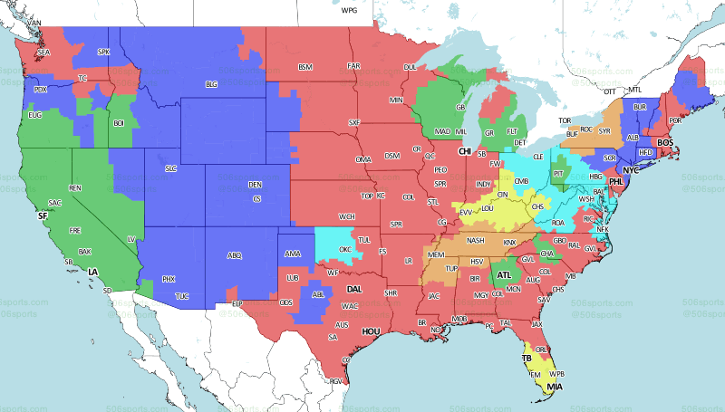 Coverage map released for Broncos-Jets game