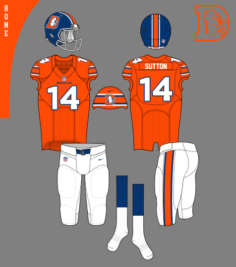 Denver Broncos: Fan creates brilliant uniform concept