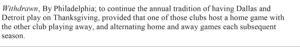 Why do Detroit and Dallas host games every Thanksgiving?