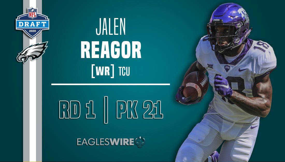 Jalen Reagor, Eagles agree to terms on rookie contract