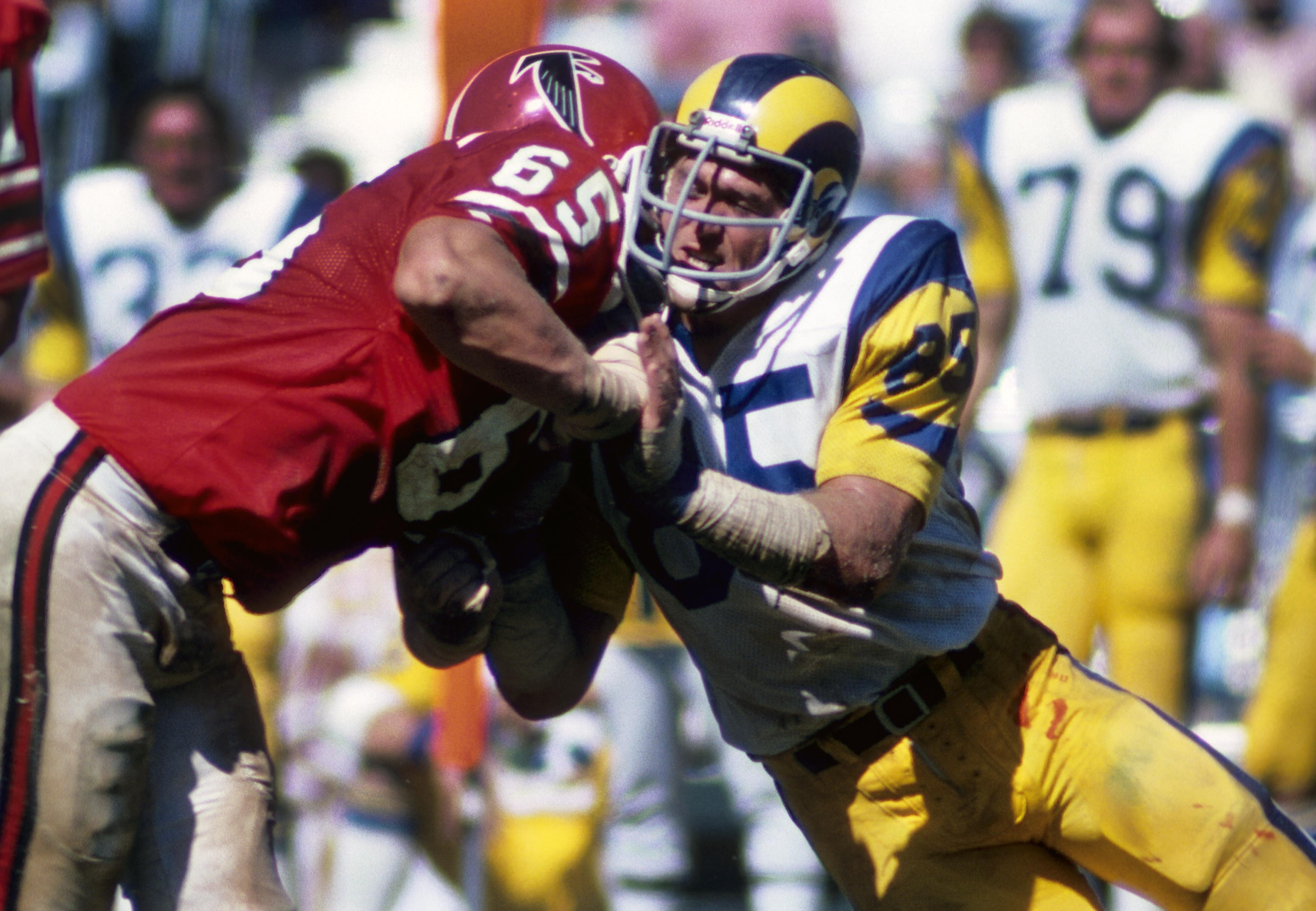 Jack Youngblood played Defensive End for the Los Angeles Rams from