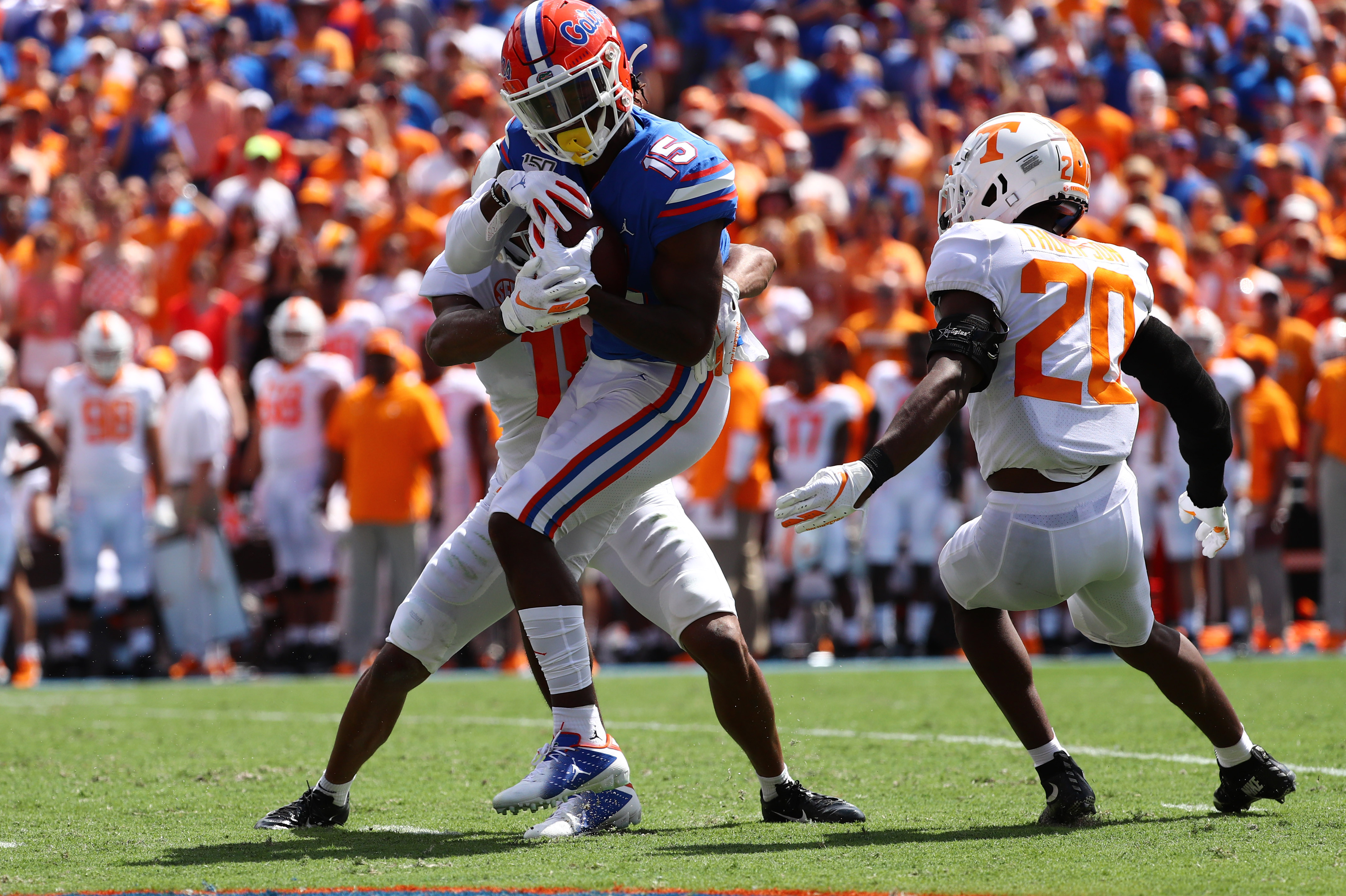 Florida Gators WR Jacob Copeland earns #1 jersey