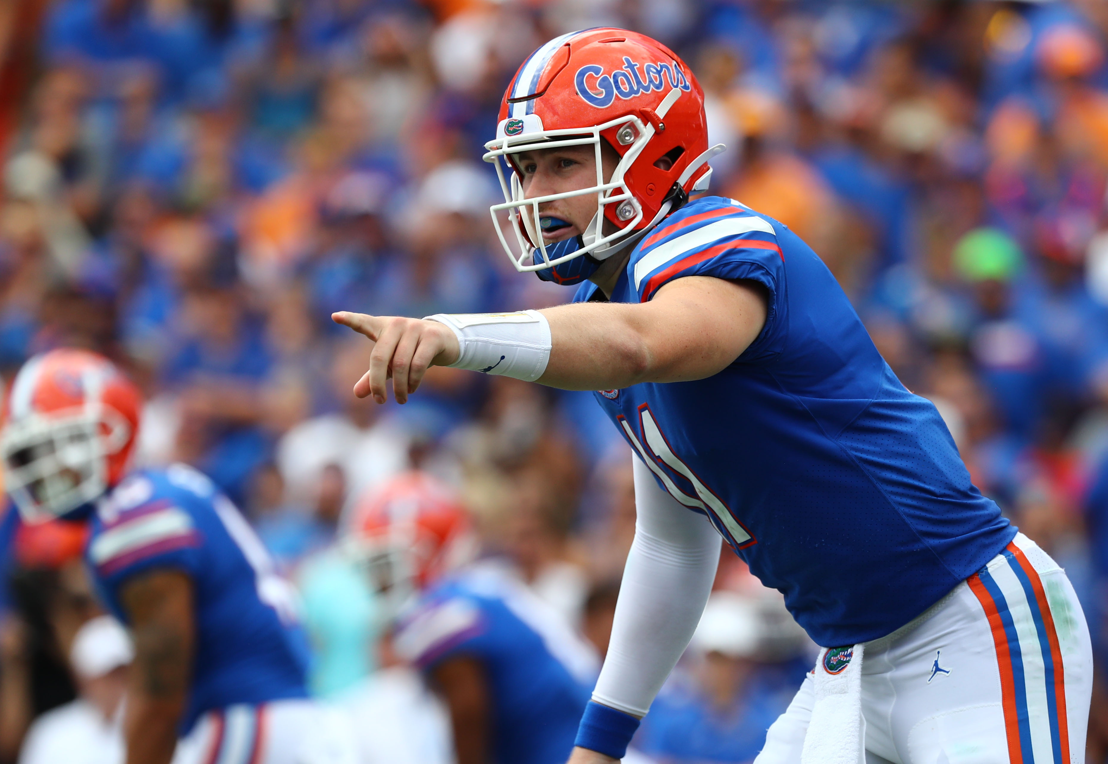 Lexington, Kentucky, USA. 14th Sep, 2019. Florida Gators QB Kyle