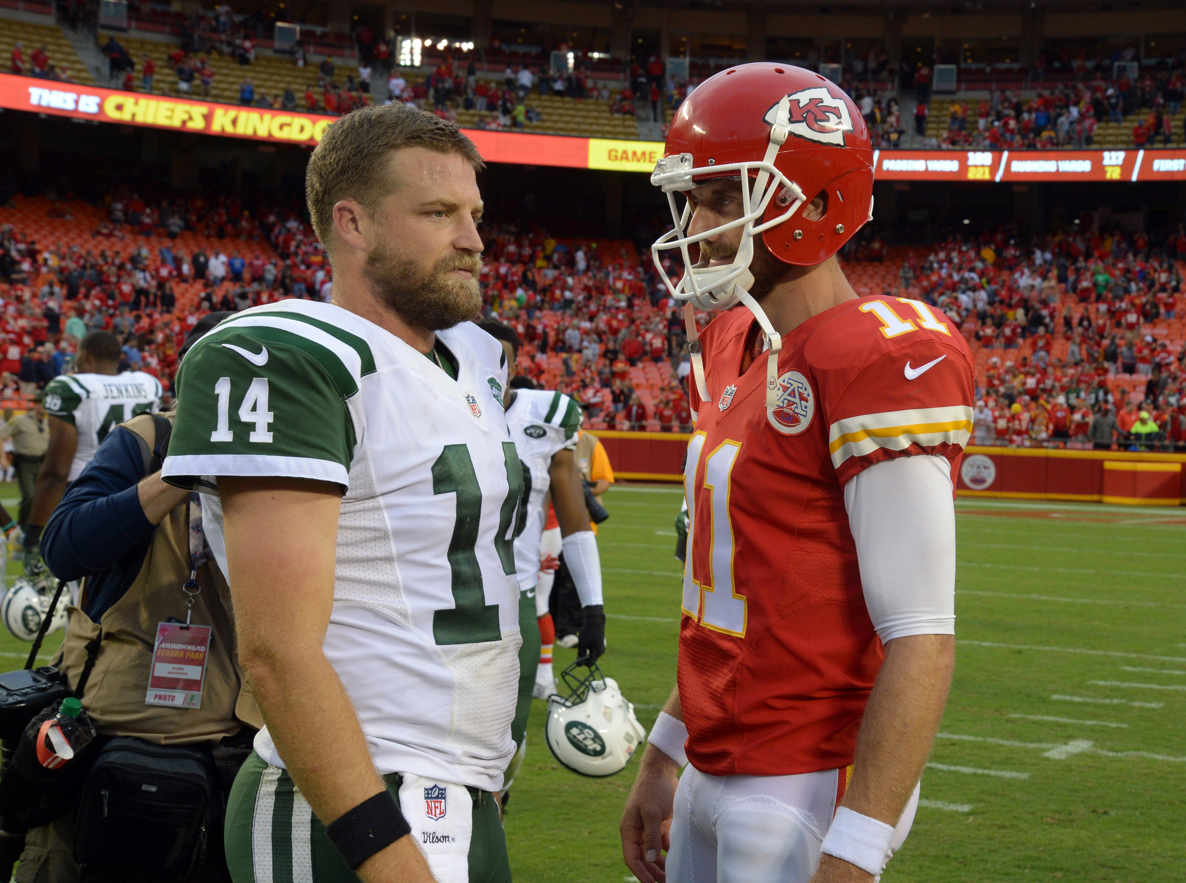 Jets, Ryan Fitzpatrick In Talks