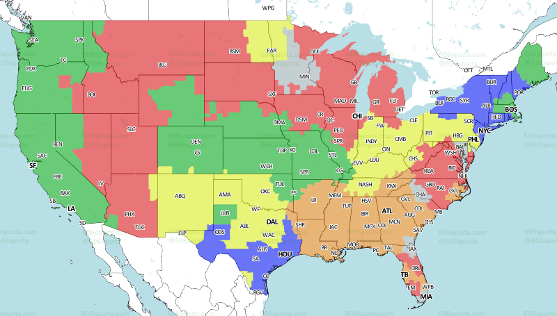 Chiefs vs. Jaguars broadcast map: Will you be able to watch on TV? - A to Z  Sports