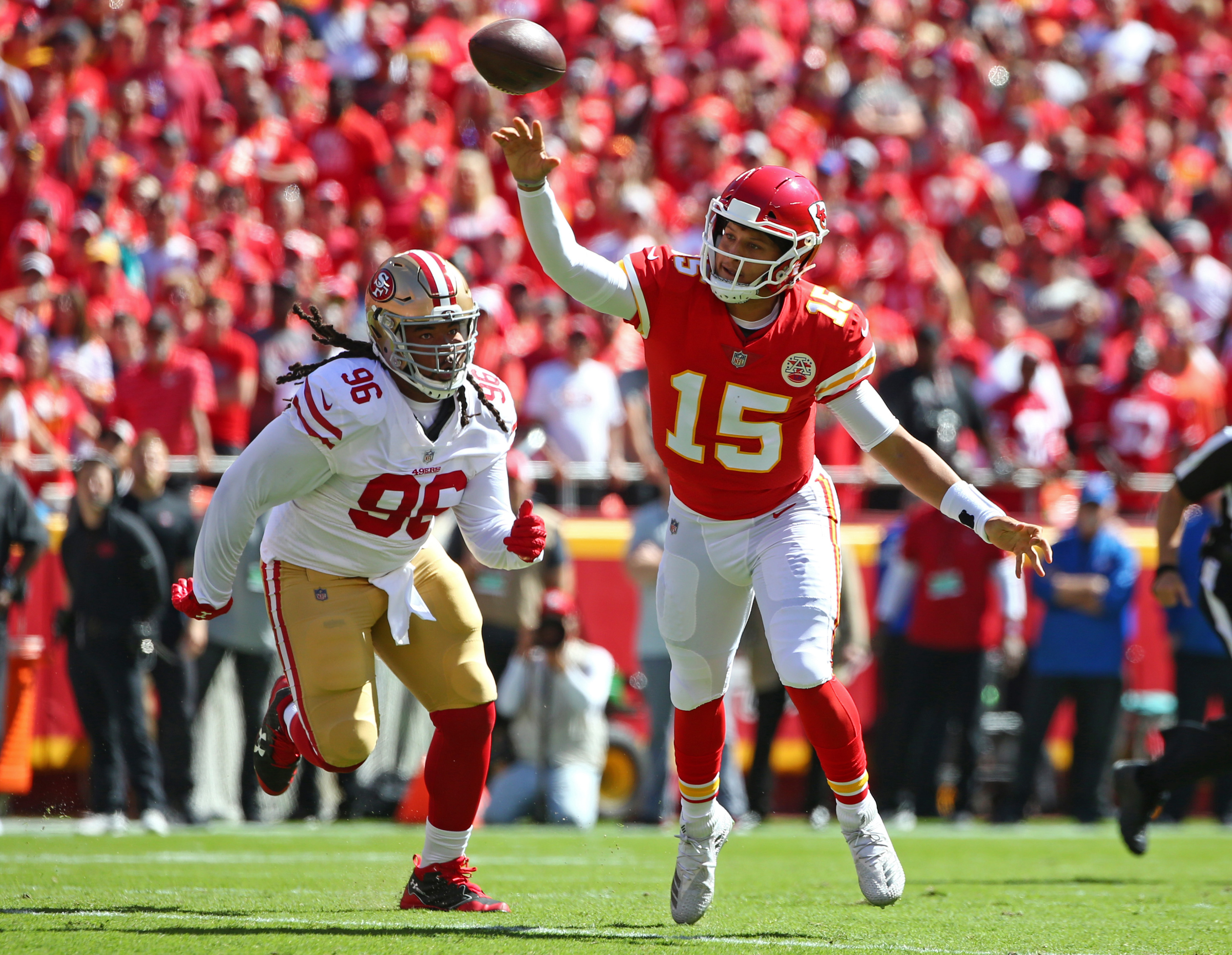 Photo: San Francisco 49ers vs Kansas City Chiefs in Santa Clara -  SXP2022102311 