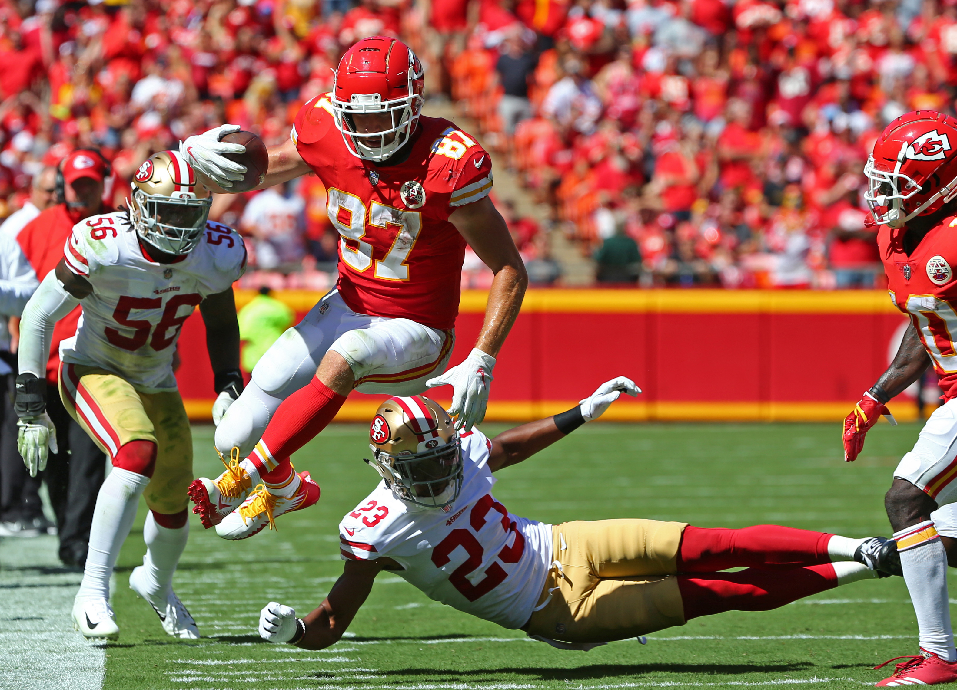 Photo: San Francisco 49ers vs Kansas City Chiefs in Santa Clara -  SXP2022102311 