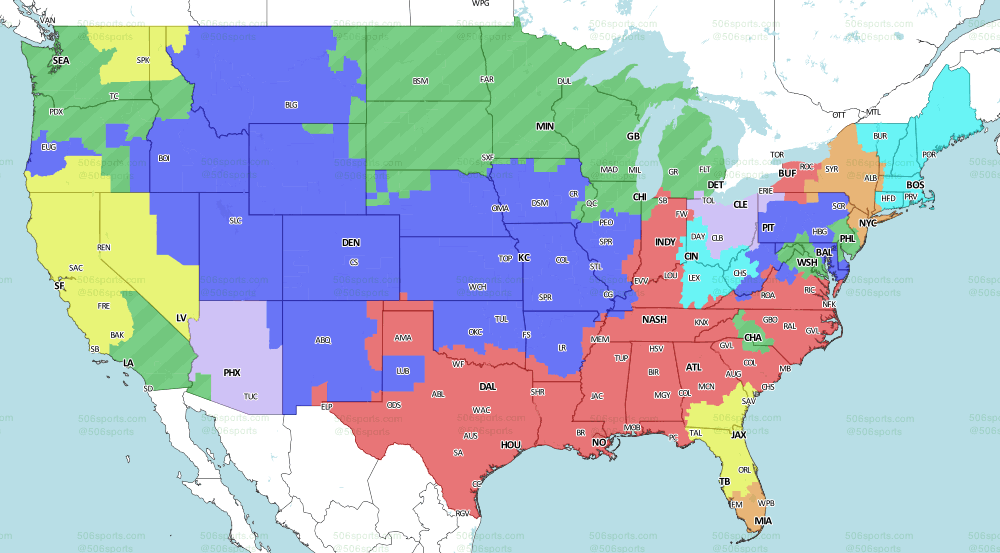 Chiefs vs. Texans broadcast map: Will you be able to watch on TV?