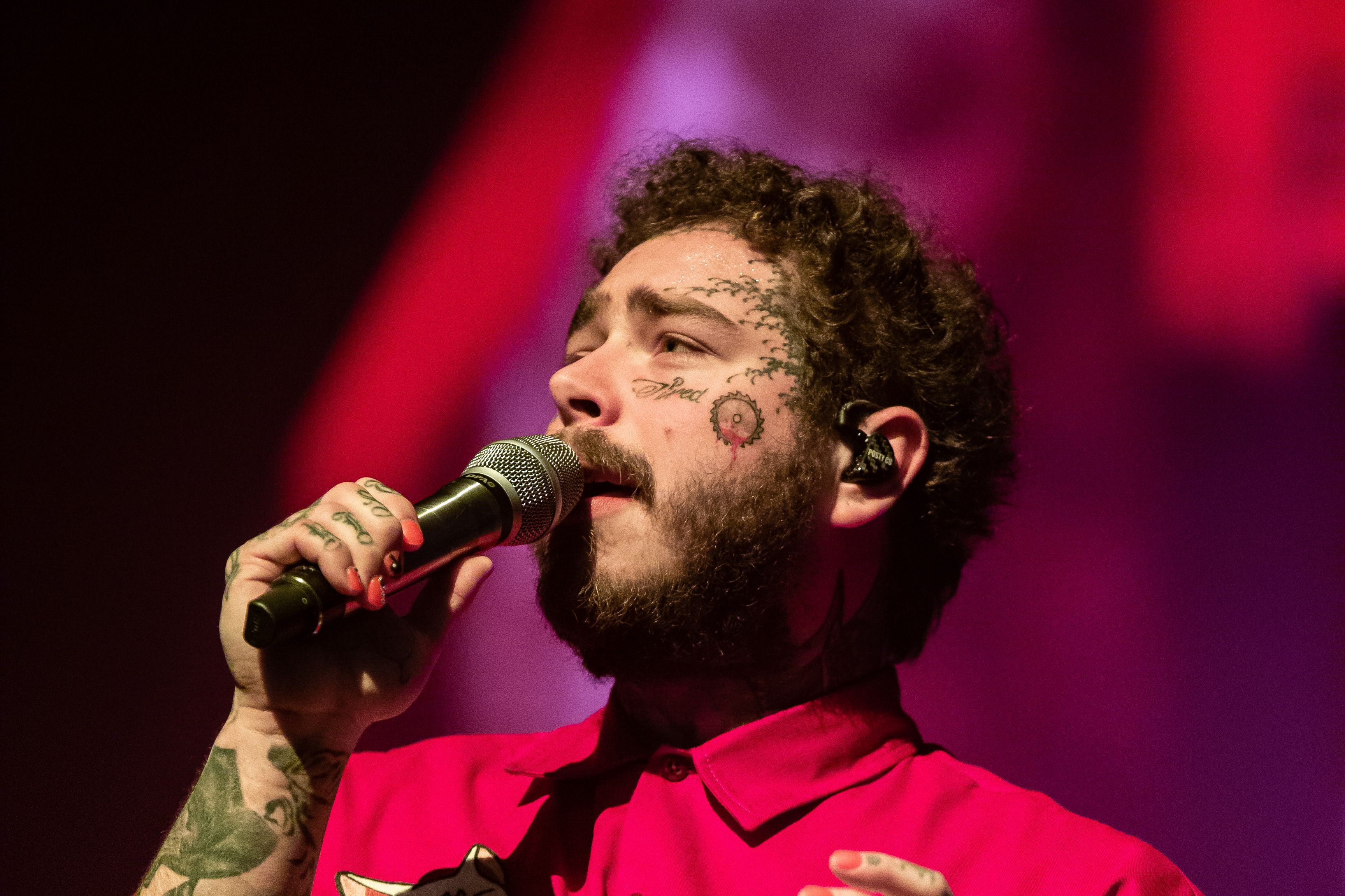 Post Malone Lost a Bet, Got Tattoo of Patrick Mahomes' Autograph