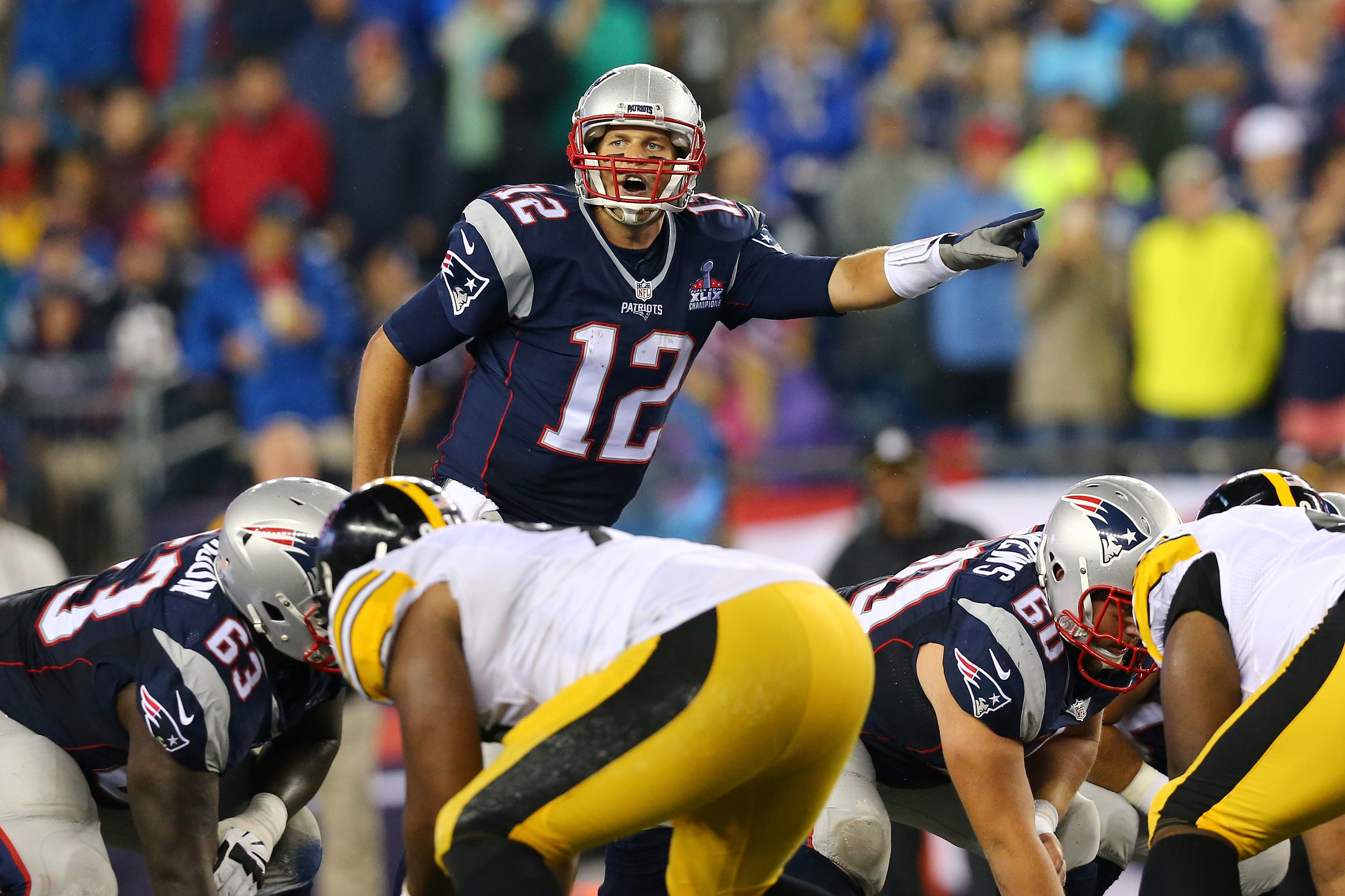 Steelers vs. Patriots 2015 final score: Tom Brady, Rob Gronkowski