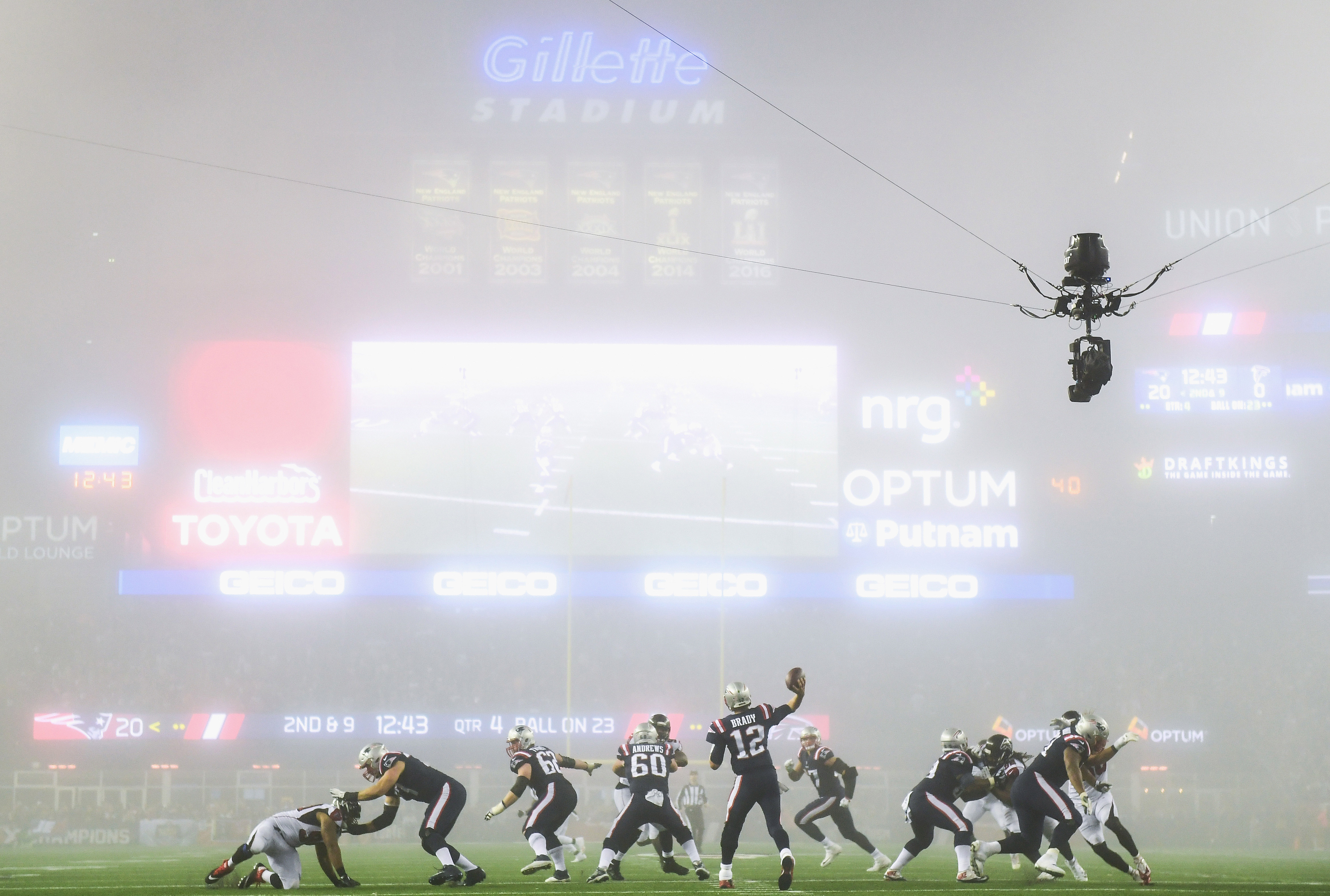 Falcons vs. Patriots recap: Waterloo and fog in New England - The