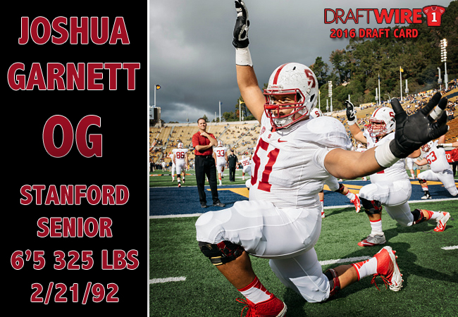 Everything we know about 2016 NFL Draft prospect Joshua Garnett