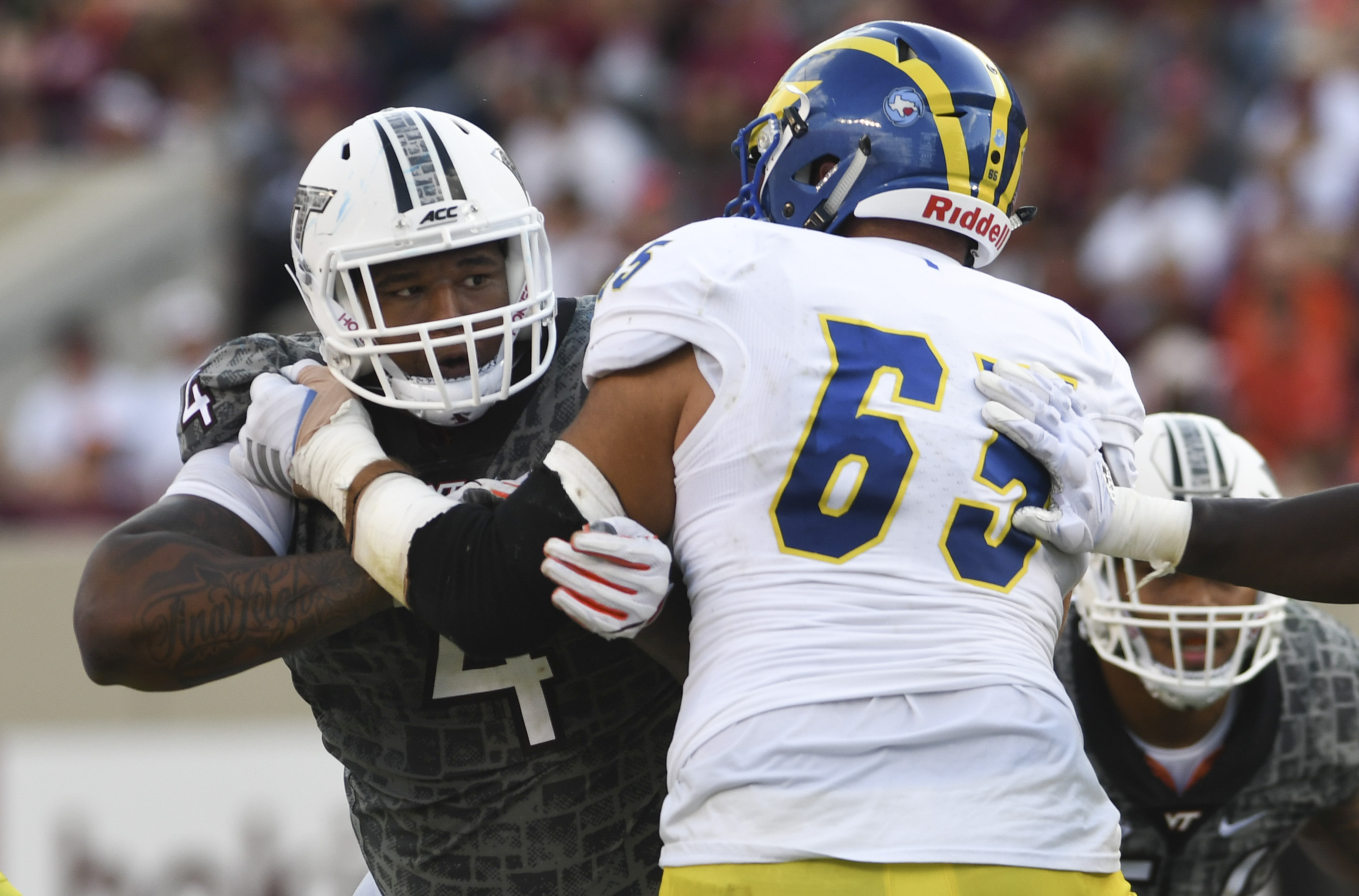 Tim Settle NFL Draft Tape  Virginia Tech DT - Stadium