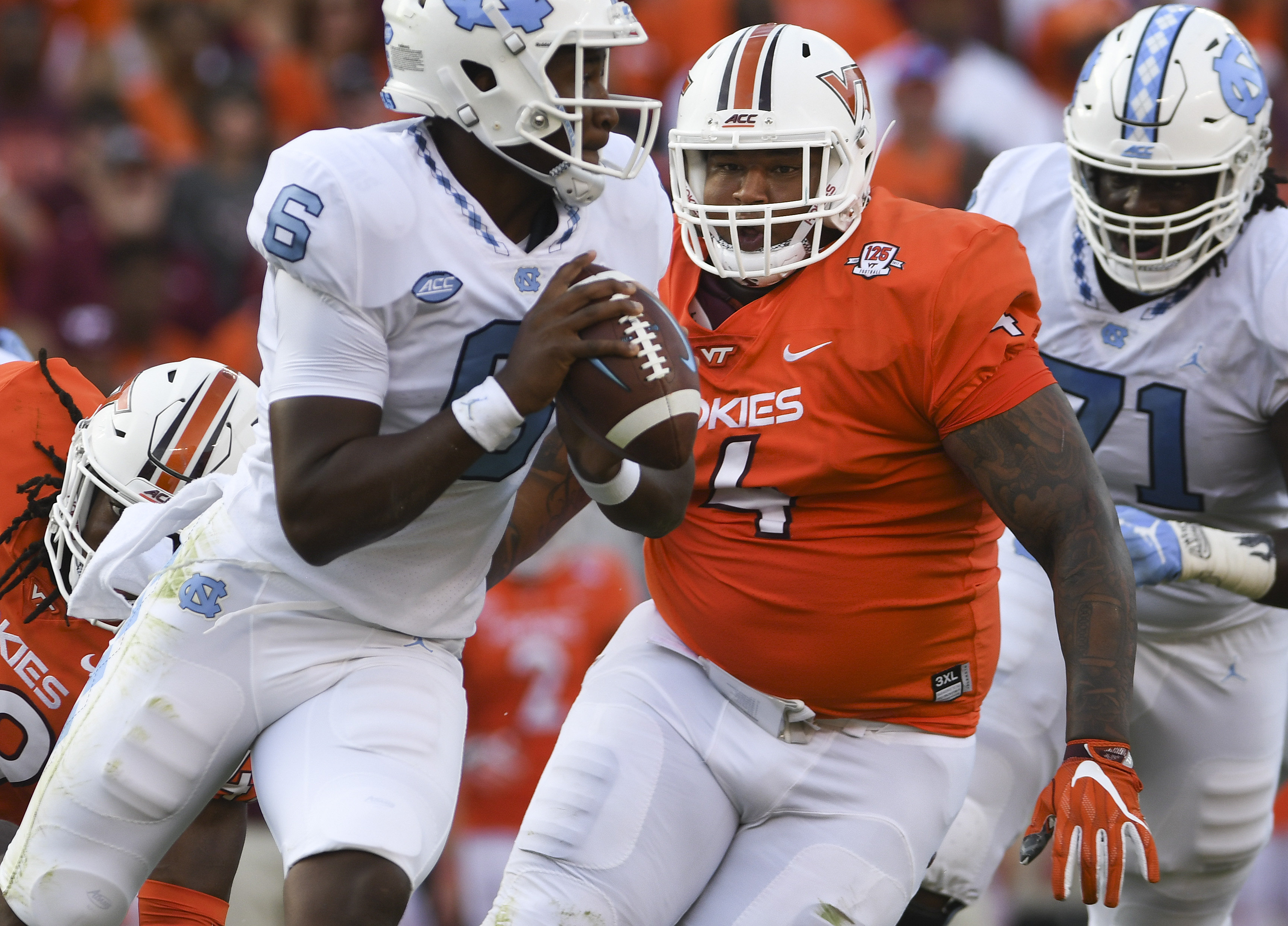 Tim Settle NFL Draft Tape  Virginia Tech DT - Stadium