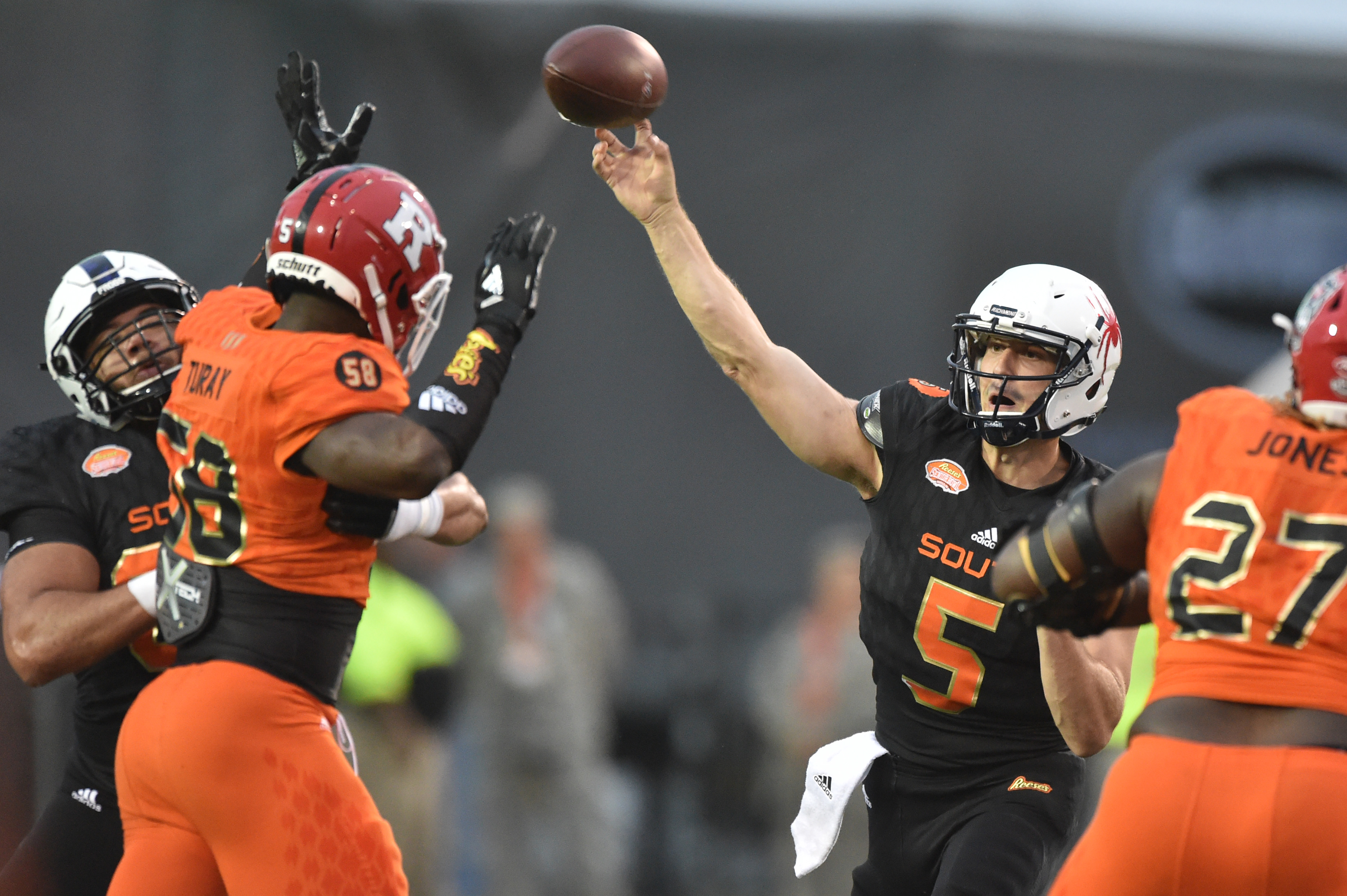 2018 NFL Draft: Sleeper QB Kyle Lauletta showcased in Senior Bowl