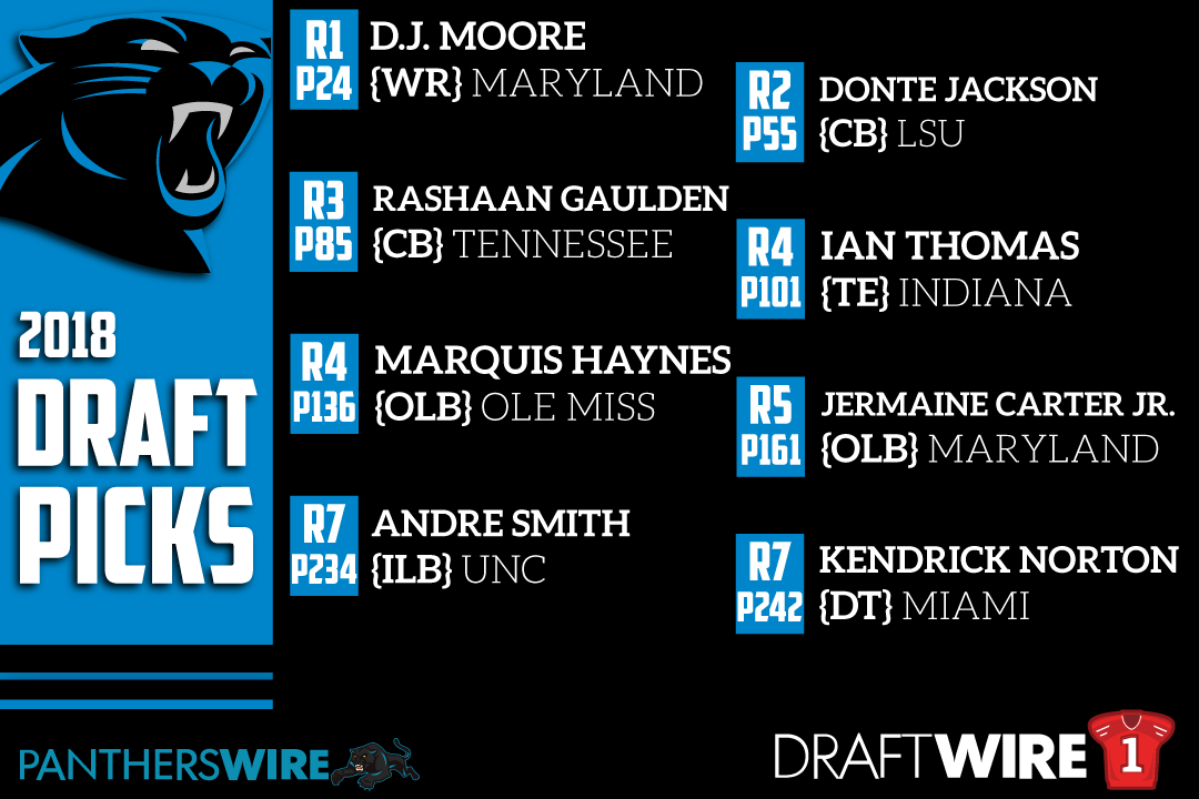 Post-draft 2018 record predictions for the Carolina Panthers - Cat