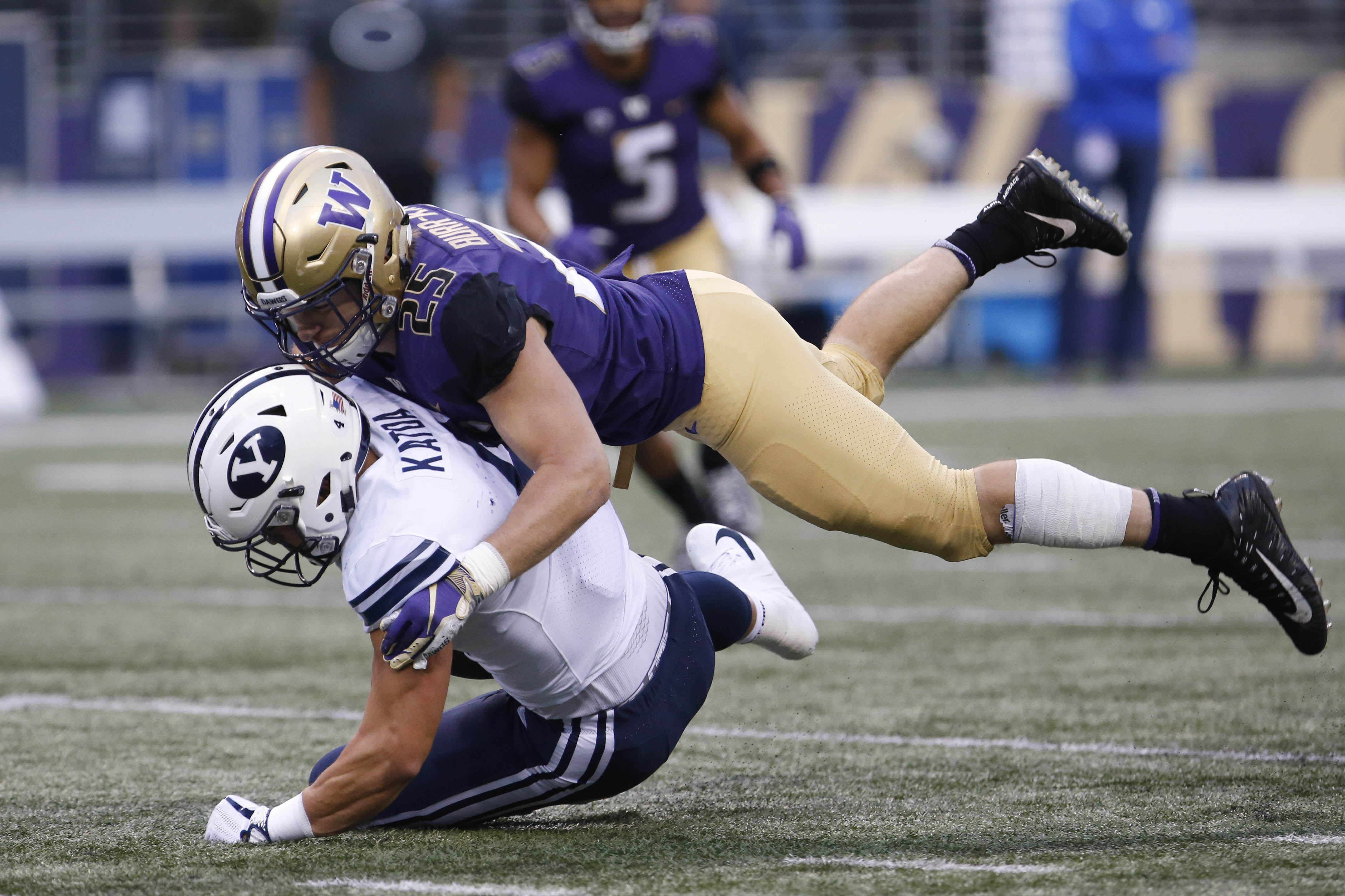 Washington Husky Football - Strong Dawgs. Ben Burr-Kirven, Byron