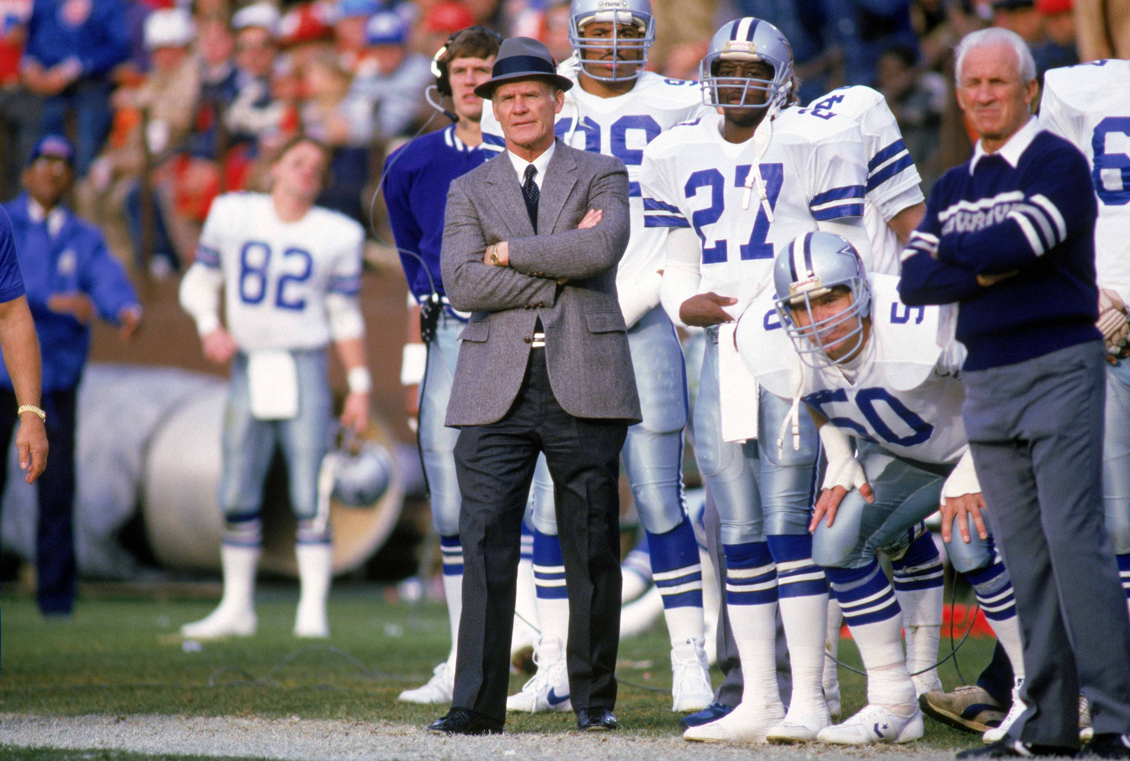 1 Tom Landry, Top 10 Dallas Cowboys of All Time