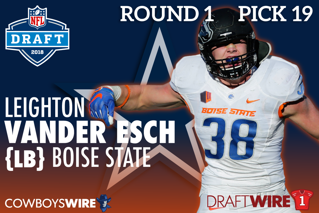 Source - LB Leighton Vander Esch agrees to 1-year deal to stay with the Dallas  Cowboys - ESPN