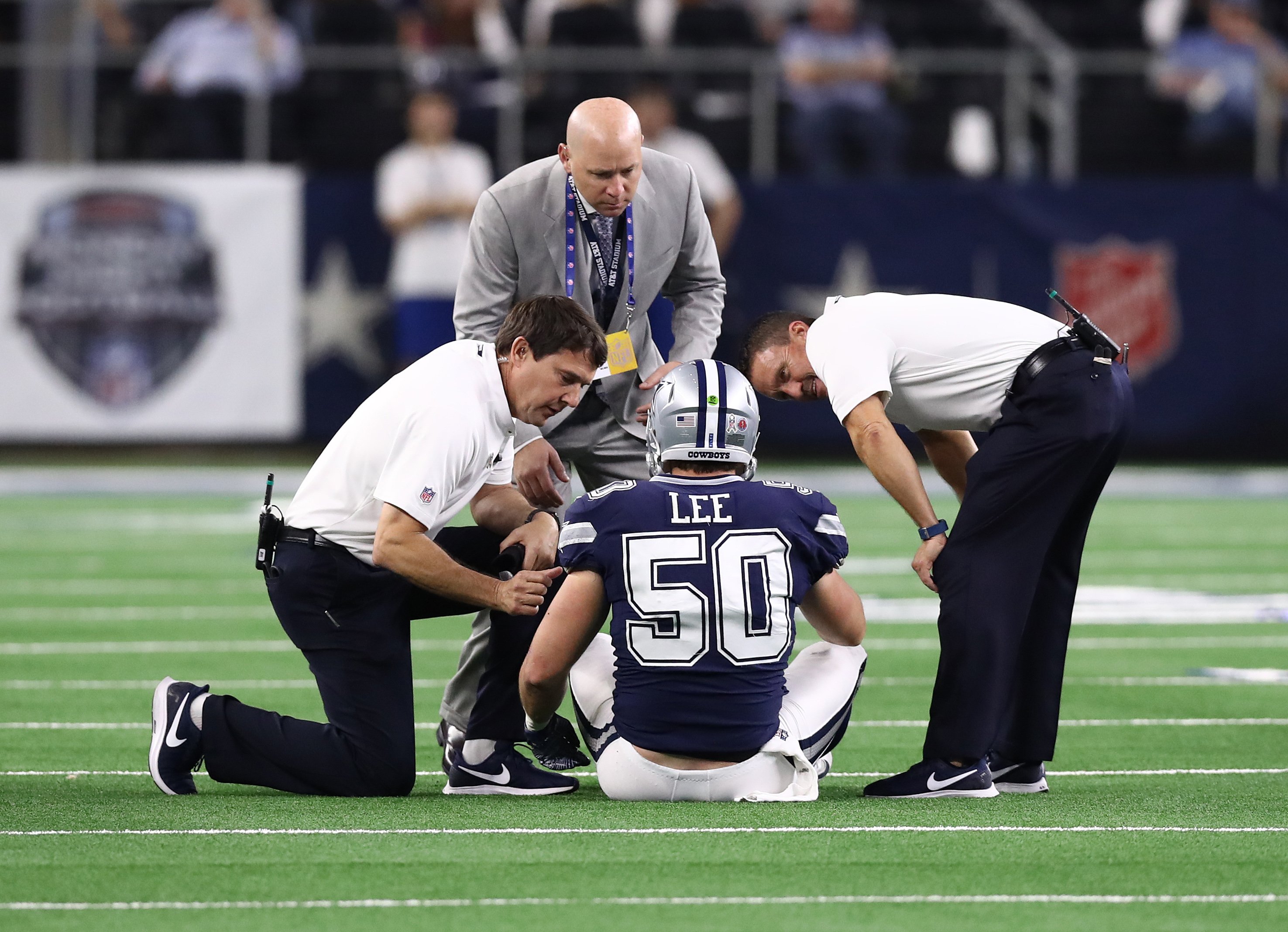 Cowboys lose LB Sean Lee to a concussion vs. Saints