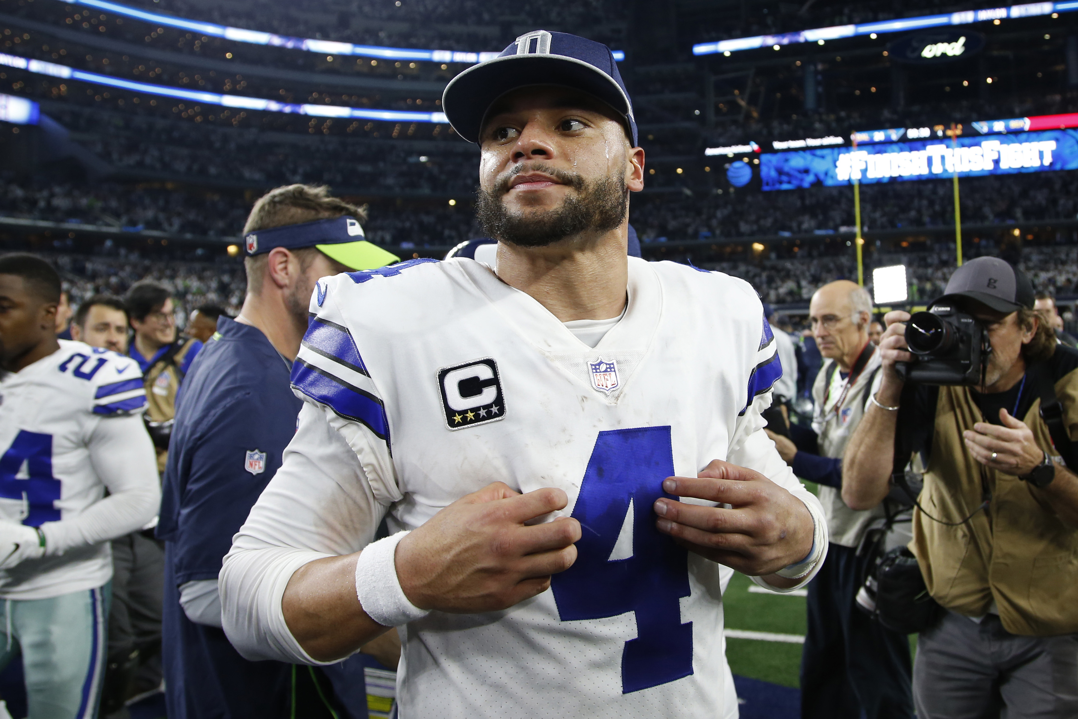 Cowboys' Dak Prescott seeks 1st playoff win vs. Russell Wilson, Seahawks -  The Globe and Mail