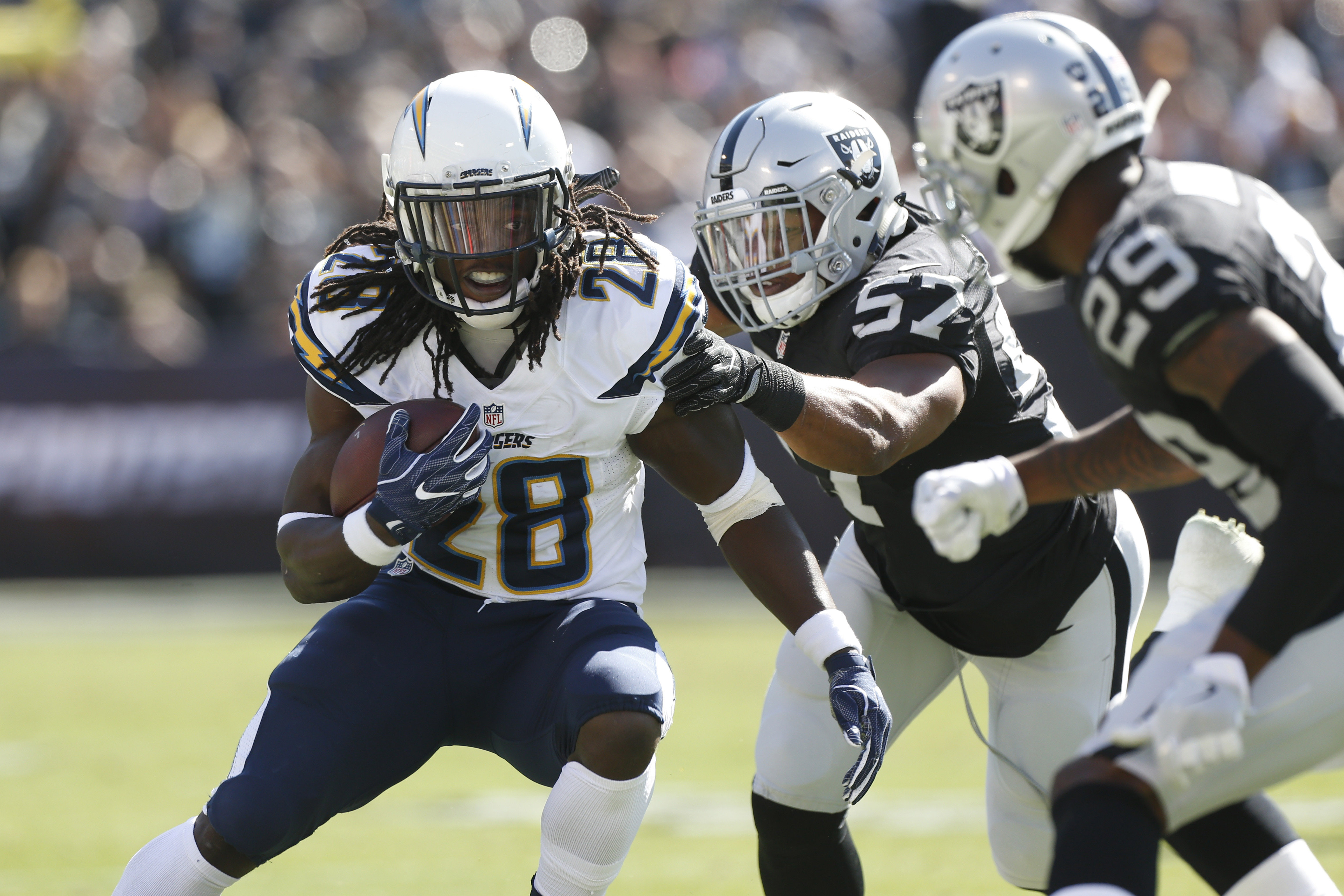 Ranking the 5 best running backs in the AFC West