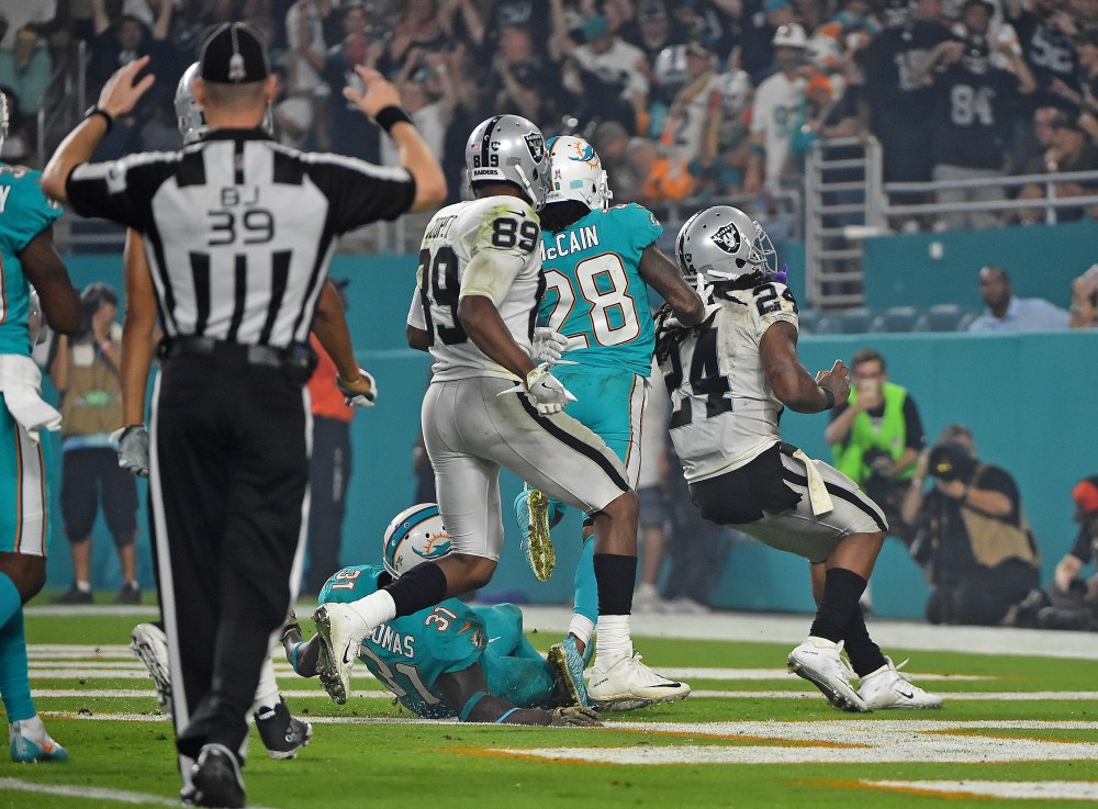 Oakland Raiders vs. Miami Dolphins Winners, losers from 2724 win