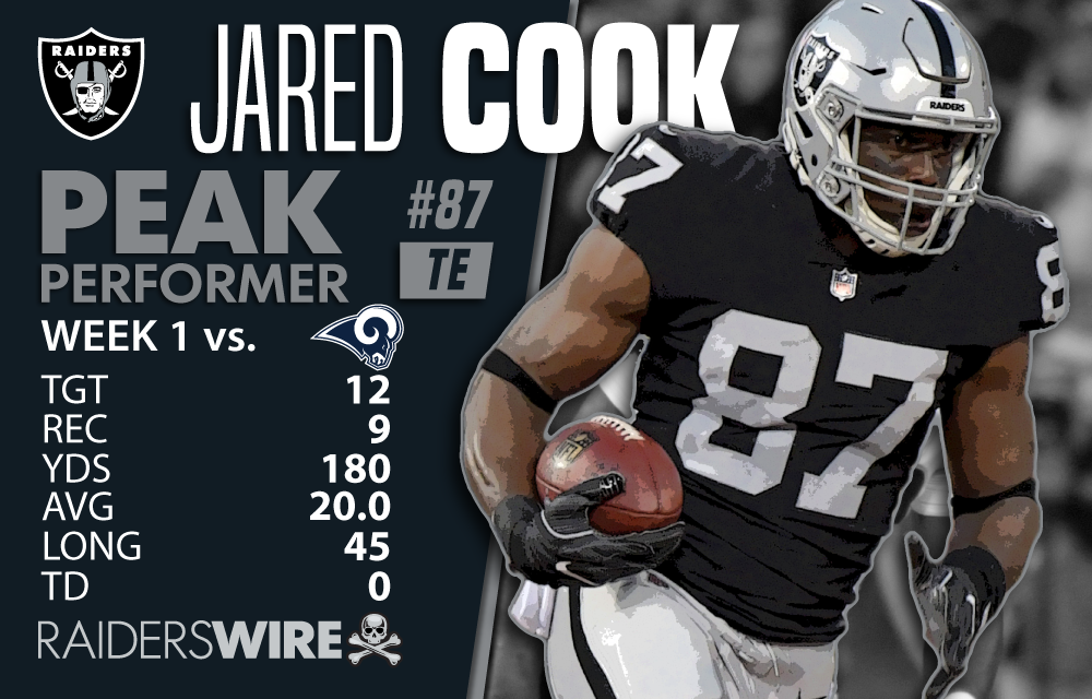 January 27, 2019: AFC tight end Jared Cook (87), of the Oakland