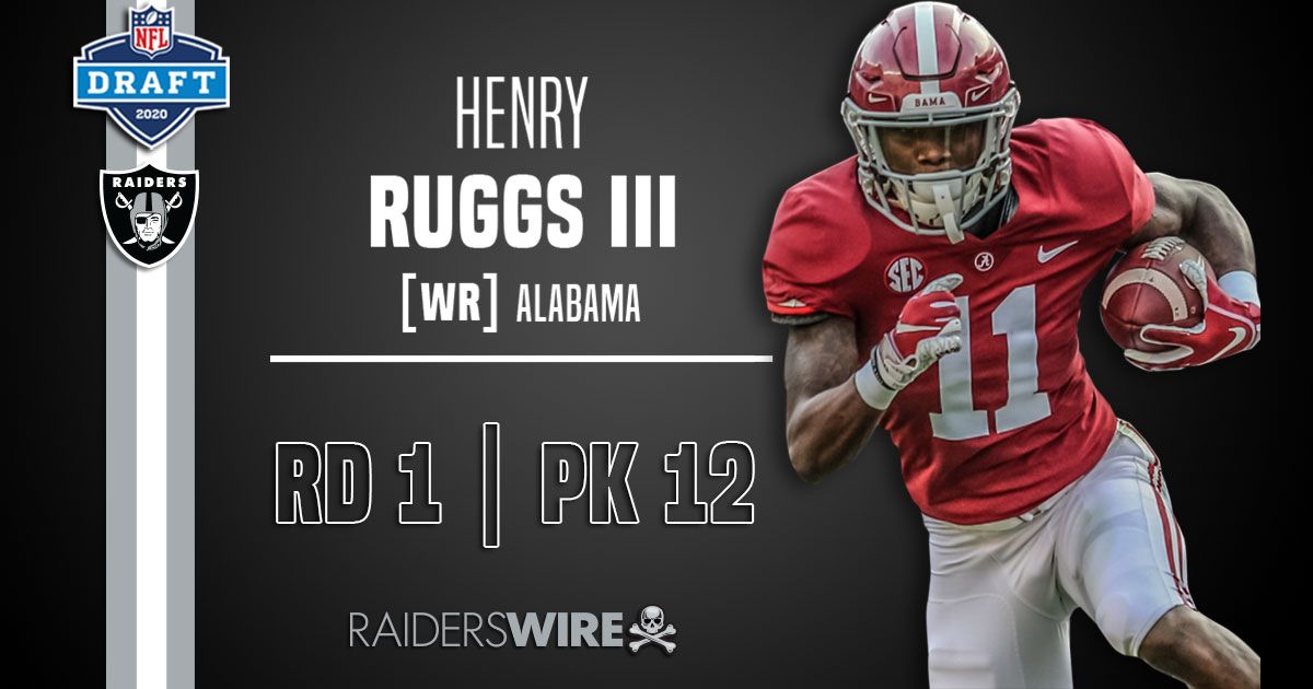 Las Vegas Raiders top pick Henry Ruggs III is the complete package