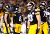 PITTSBURGH, PA - OCTOBER 01: Josh Scobee #8 of the Pittsburgh Steelers reacts after missing a field goal in the second half of the game against the Baltimore Ravens at Heinz Field on October 1, 2015 in Pittsburgh, Pennsylvania. (Photo by Jared Wickerham/Getty Images)