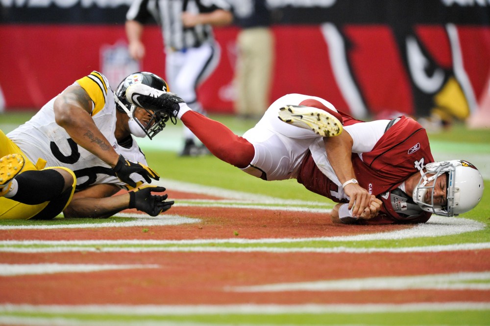 LaMarr Woodley, the highest paid and least productive Steelers player