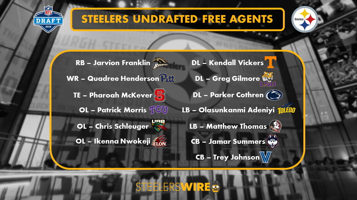 Recapping the #Steelers 2018 NFL Draft