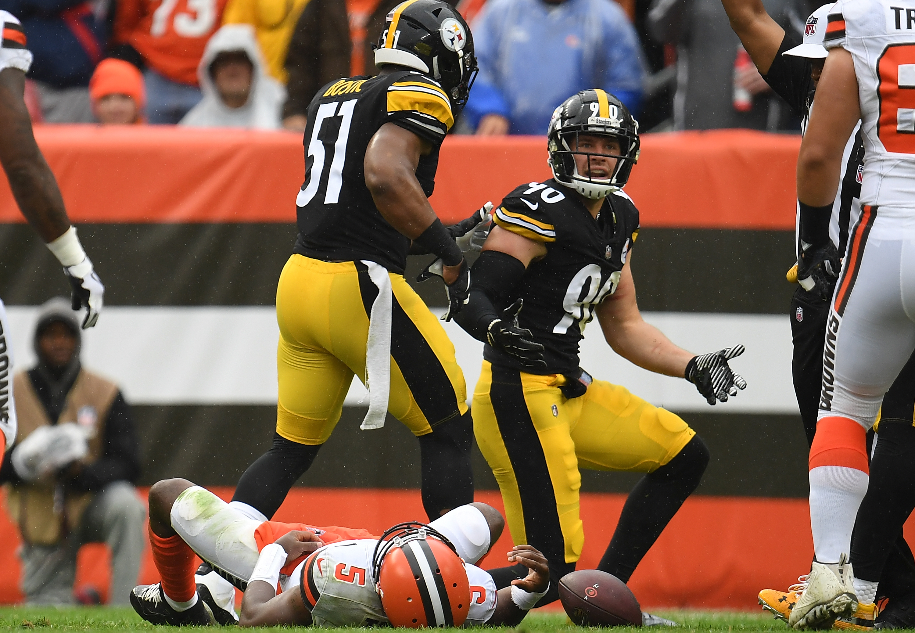 Pittsburgh Steelers on X: .@_Dbush11 has been named AFC Defensive Player  of the Week‼️ MORE:   / X