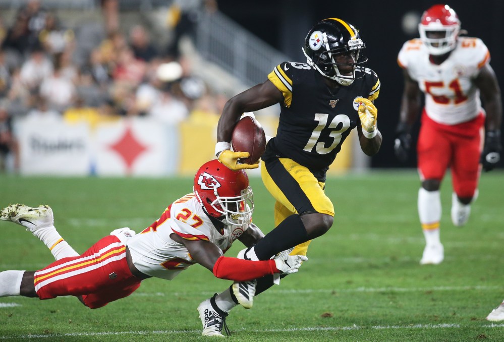 Breaking down the Steelers wide receiver depth chart