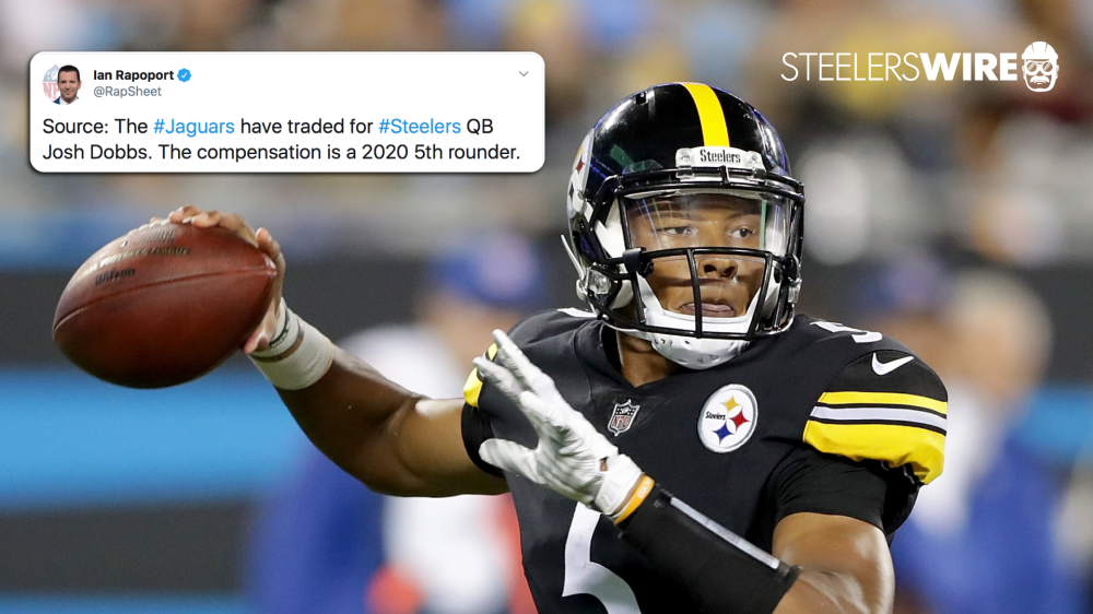 Steelers Depot 7⃣ on X: 'Duck' is back: #Steelers re-sign Devlin Hodges to  be No. 3 QB, replace traded Josh Dobbs    / X