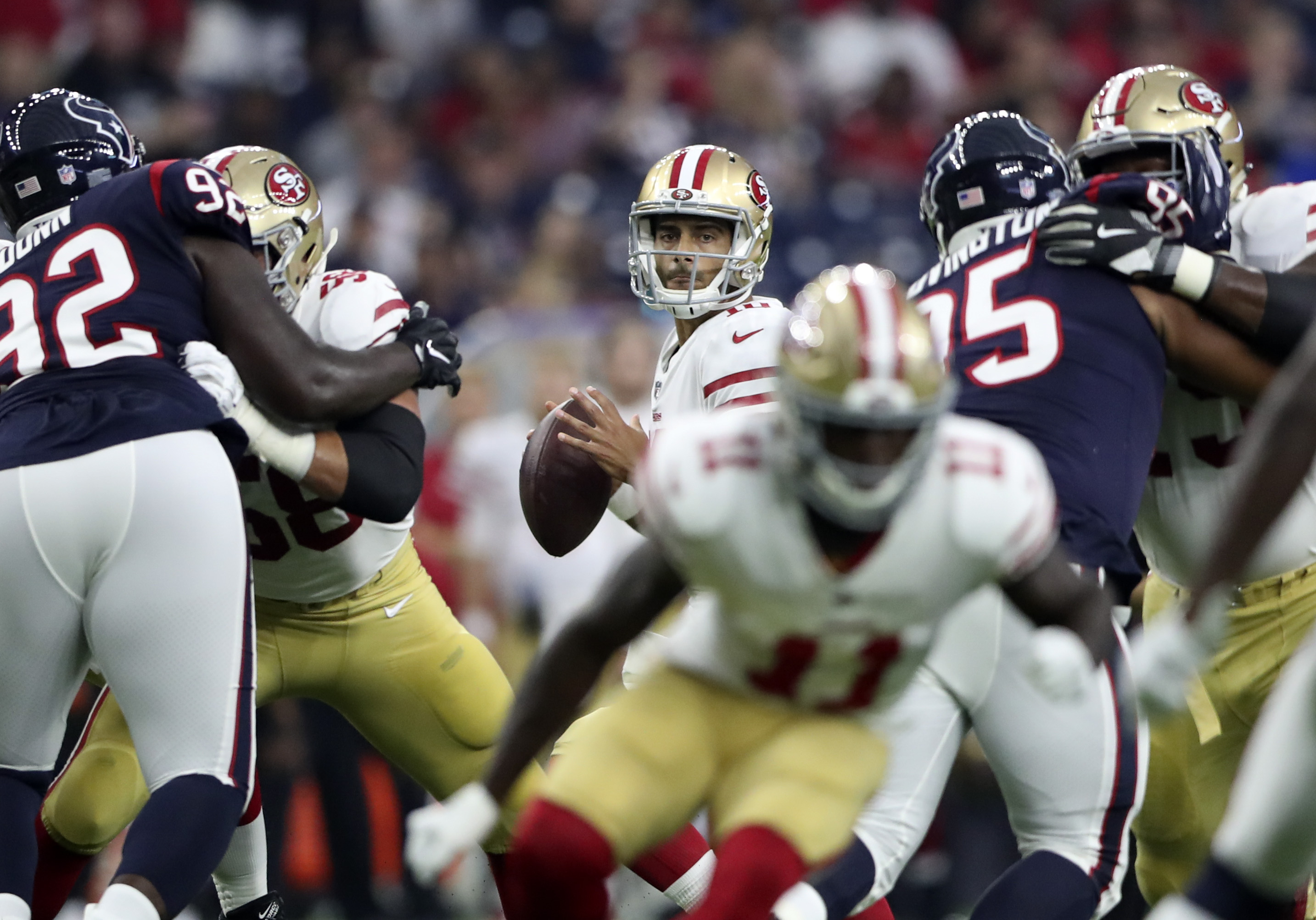 Texans end preseason with thud in loss to 49ers