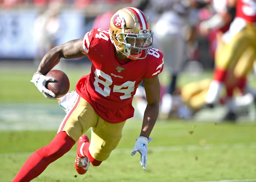 San Francisco 49ers depth chart Wide receivers full of question marks