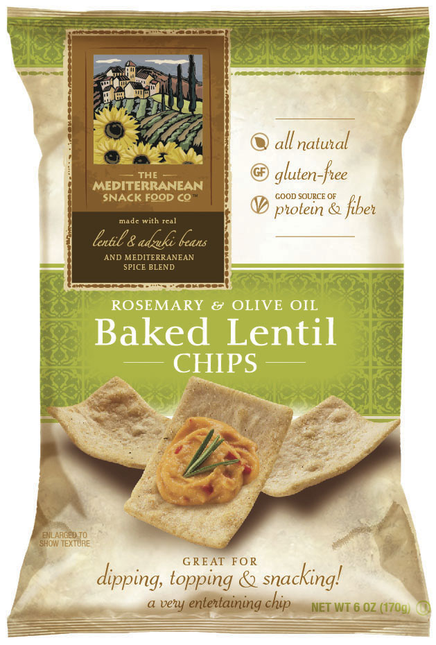 New Baked Lentil Chips Offer Healthy Snack Twist