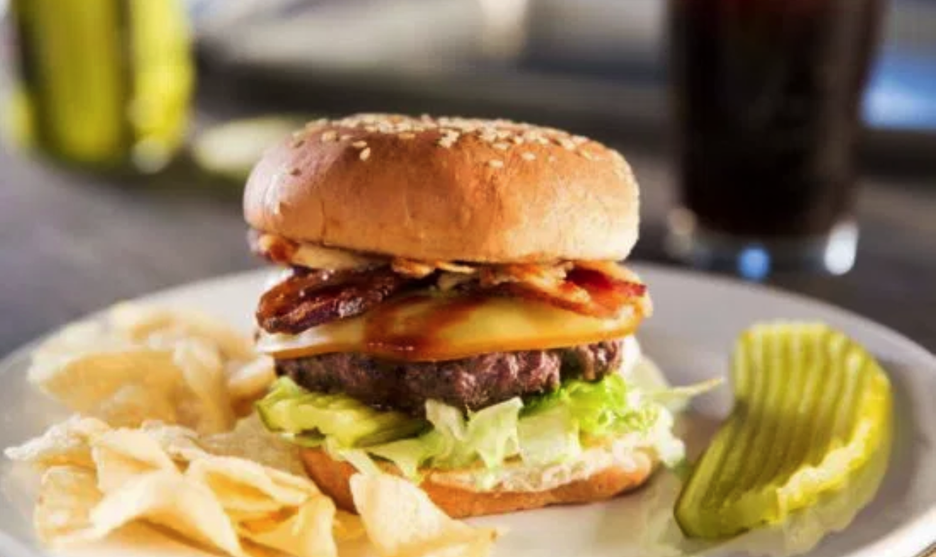 It might not be hamburger, but it still counts! Bacon, crispy onion straws, barbecue sauce and pickles add bold flavor to this bison burger recipe, but they’re just as delicious topped with your own favorite condiments!