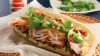 This spicy-fresh Vietnamese sandwich layers thin slices of tender marinated grilled pork tenderloin with crunchy pickled veggies, fresh-cut jalapeno, thin ribbons of cucumber and spicy chile mayo on a French baguette. Banh Mi perfection crafted in the Food Channel’s very own kitchen!