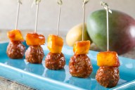Bring a little summetime mango into your wintertime enjoyment! This appetizer is easy and super tasty.