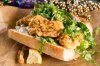 Fried Oyster Po’ Boy with Remoulade Sauce 
